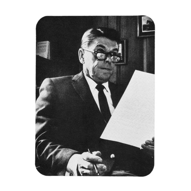 Ímã Foto de Ronald Reagan (Vertical)