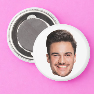 Imã Foto de Rosto Personalizada