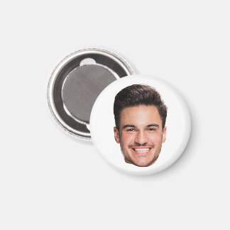 Imã Foto de Rosto Personalizada