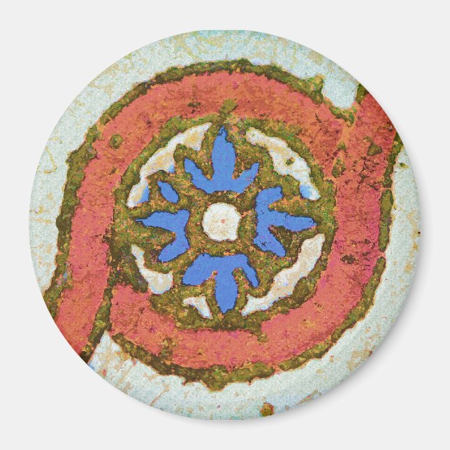 Imã Foto do azulejo... Íman (Frente)