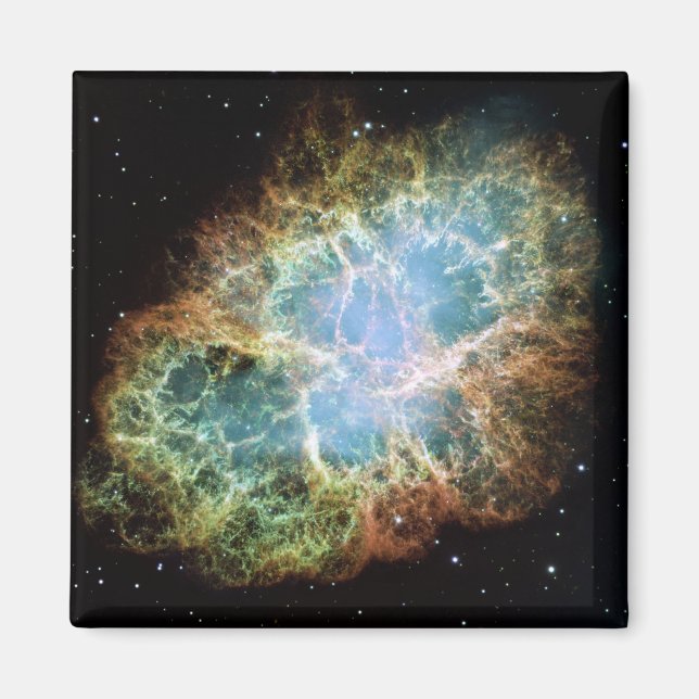 Imã Foto do Crab Nebula Space NASA (Frente)
