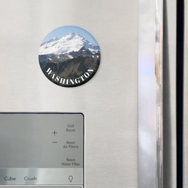 Imã Foto do Monte Baker do Estado de Washington (In Situ (Fridge))