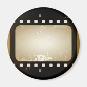 Imã Foto do papel do filme de tira do filme do vintage