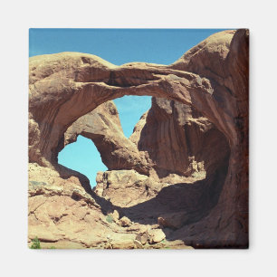 Imã Foto dobro da paisagem do deserto do arco