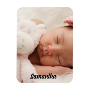 Ímã Foto e nome personalizados