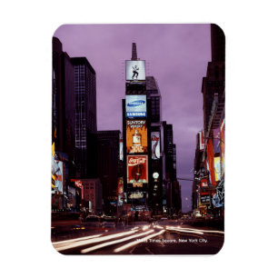 Ímã Foto em time lapse dos anos 80, Times Square cidad