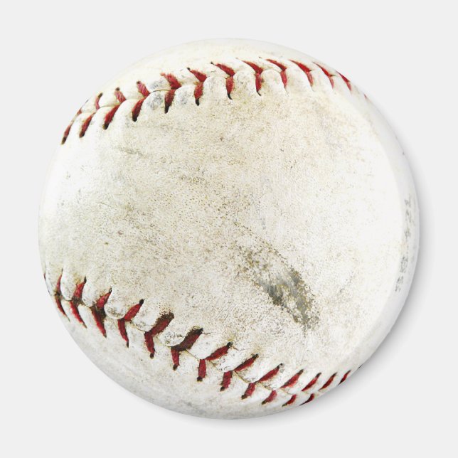 Imã Foto Engraçada De Baseball (Frente)