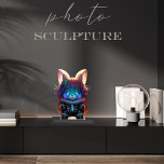 Ímã Foto Escultura Escultura fotográfica acrílica.Transforma uma foto<br><div class="desc">Escultura Acrílica de Fotos em Pé Única. Crie a sua própria decoração personalizada em casa ou no escritório, carregando imagens ou fotos digitais estimadas! As esculturas personalizadas de fotos de Zazzle permitem transformar sua amada foto ou retrato em uma recordação única, convertendo sua fotografia ou imagem digital em uma escultura...</div>