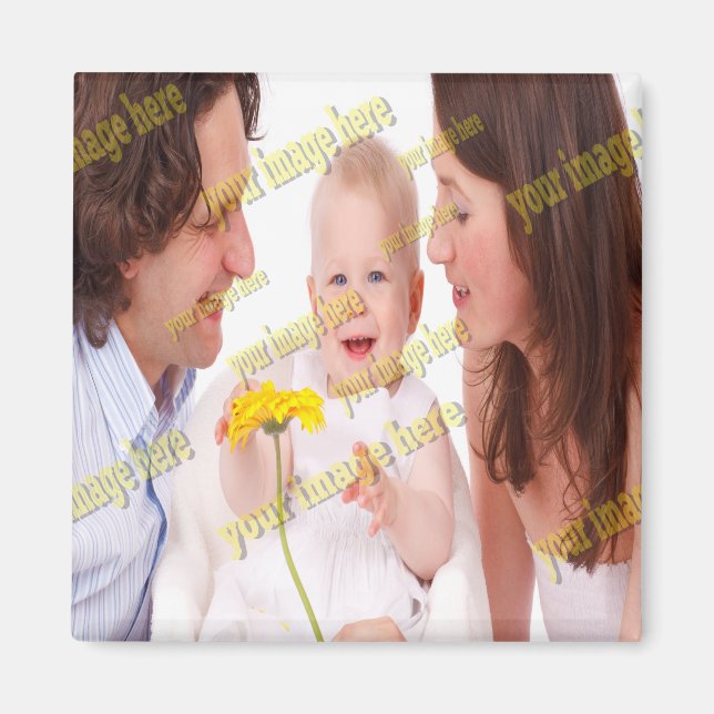 Imã Foto FAMILIAR ✨ Excelente Personalização (Frente)