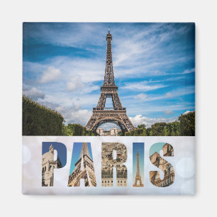 Imã Foto francesa do viagem da cidade de France da