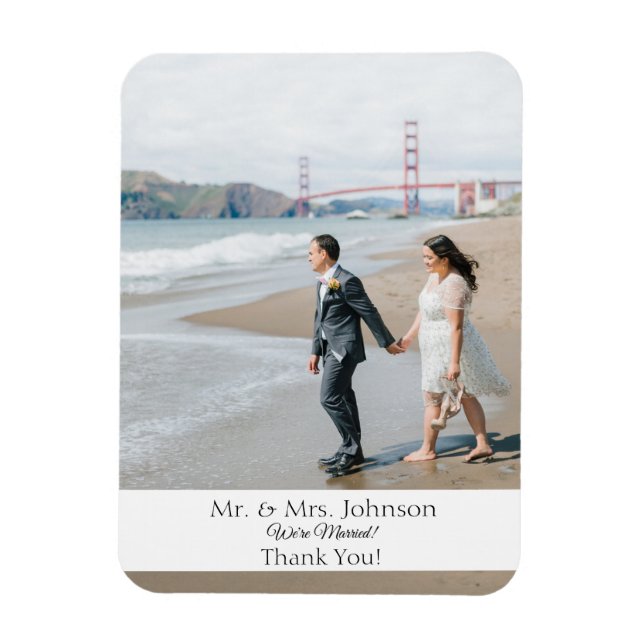 Ímã Foto: Magnet Modern Obrigado Magnet - Banner Infer (Vertical)