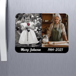 Ímã Foto Memorial Personalizada de Lembrança Familiar