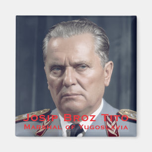 Imã Foto Militar dos Balcãs do Marechal Josip Broz Tit