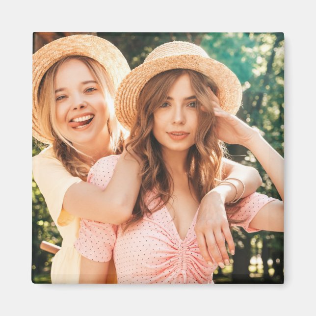 Imã Foto personalizada (Frente)