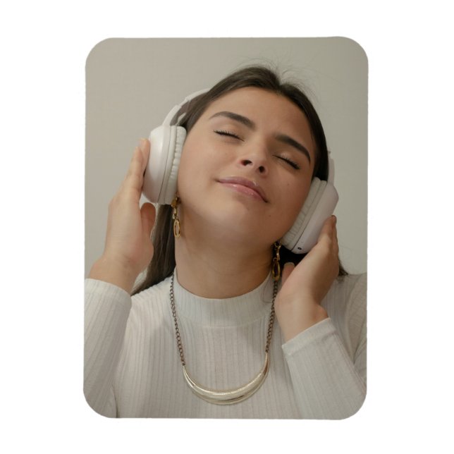 Ímã Foto personalizada (Vertical)