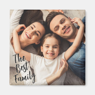 Imã Foto Personalizada A Melhor Família