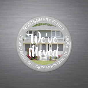 Imã Foto personalizada: Alteramos o ímã de endereço