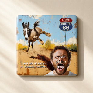 Imã Foto Personalizada da Rota 66 em Oatman
