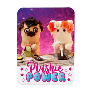 Ímã Foto personalizada de alimentação Kawaii Cute Plus