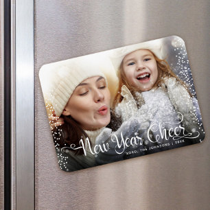 Ímã Foto Personalizada De Citação De Citação De Bo