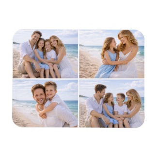 Ímã Foto Personalizada de Família