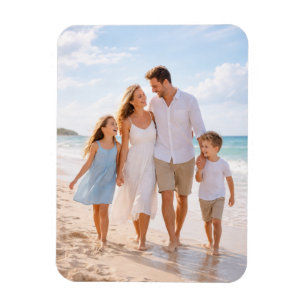 Ímã Foto Personalizada de Família