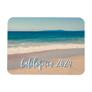Ímã Foto personalizada de lembrança Oceano Azul Cênico