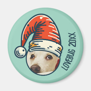 Imã Foto personalizada de Papais noeis de Natal person