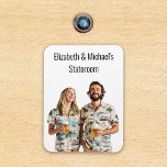 Ímã Foto personalizada de porta de cruzeiro<br><div class="desc">Este design pode ser personalizado na área fornecida pela alteração da foto e/ou do texto. Ou pode ser personalizado clicando em Personalizar este Modelo e, em seguida, escolhendo o clique para personalizar mais a opção e excluir ou alterar a cor do plano de fundo, adicionar texto, alterar a cor ou...</div>