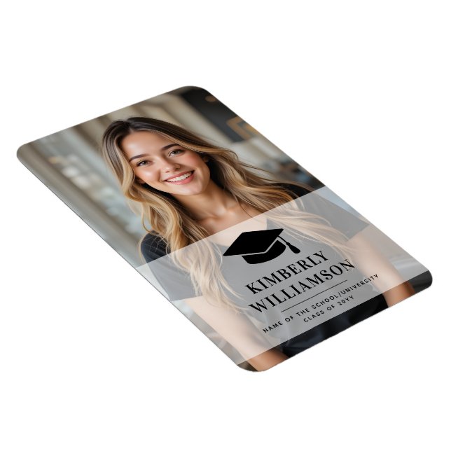 Ímã Foto personalizada do Formandos escolar (Lado Direito)