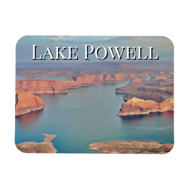 Ímã Foto personalizada do Lake Powell (Horizontal)