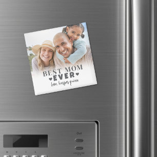 Imã Foto Personalizada Melhor Mãe