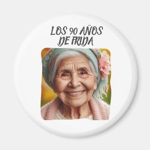 Imã Foto Personalizada Os 90 Anos De