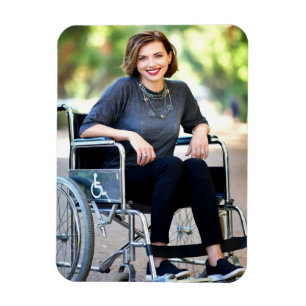 Ímã Foto Personalizada para Deficientes