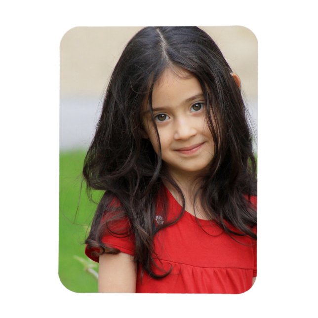 Ímã Foto personalizada personalizada (Vertical)