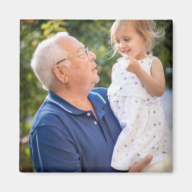 Imã Foto personalizada personalizada (Frente)