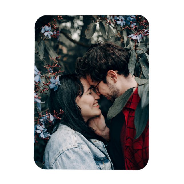 Ímã Foto personalizada personalizada (Vertical)