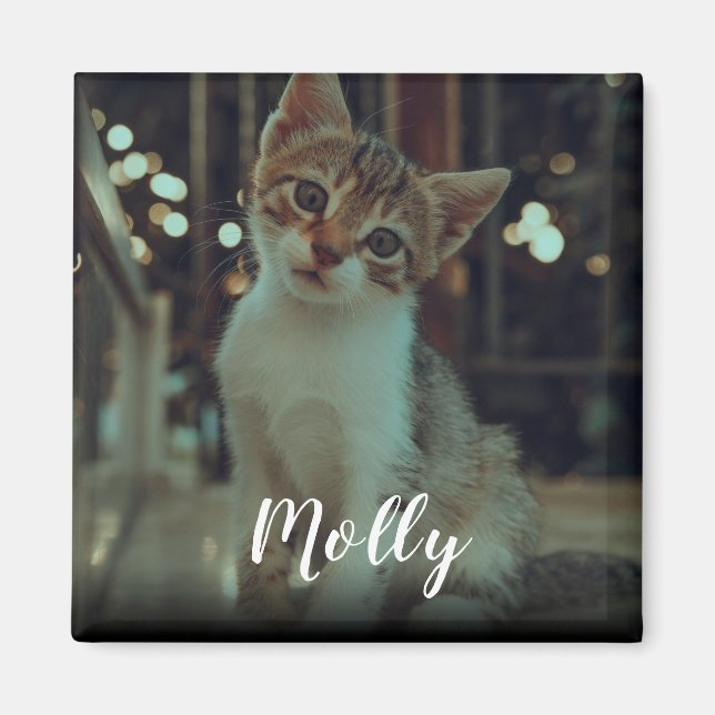 Imã Foto personalizada personalizada (Frente)