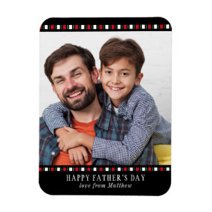 Ímã Foto personalizada personalizada moderna do Dia de