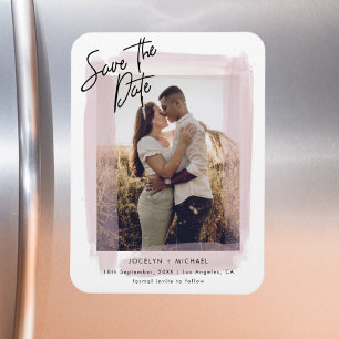 Ímã Foto rustica para salvar o casamento de data