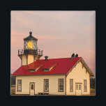 Imã Foto Sunset do Farol Mendocino<br><div class="desc">Olá! Espero que goste desta foto que tirei! Sinta-se livre para adicionar seu próprio texto e verifique minhas compras para mais!</div>