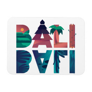 Ímã Foto Viagem Bali Indonesia