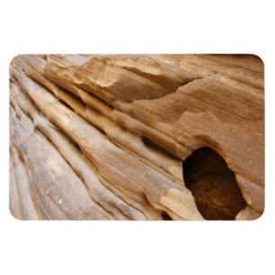 Ímã Fotografia Abstrata da Parede do Zion Canyon I
