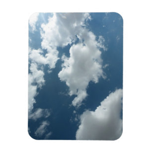 Ímã Fotografia Abstrata de Céu Nublado
