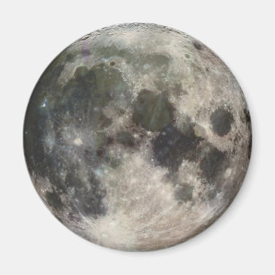 Imã Fotografia da superfície lunar da Lua Galileu