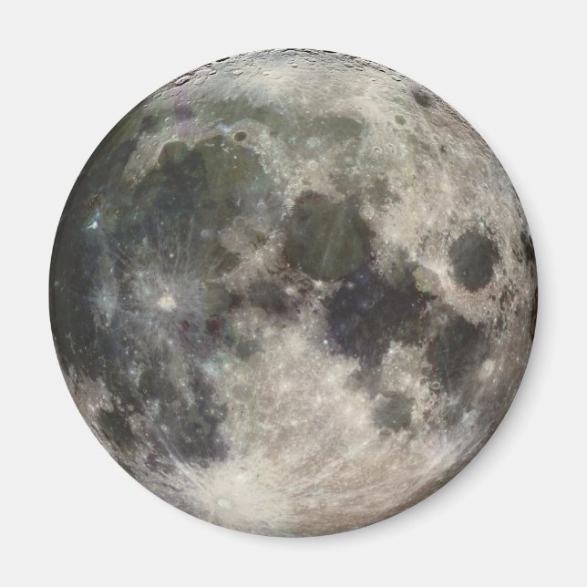 Imã Fotografia da superfície lunar da lua Galileu (Frente)