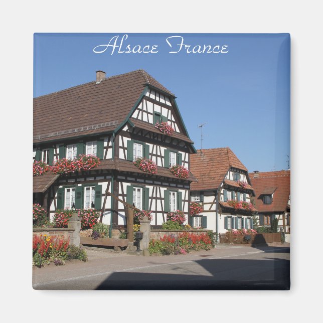 Imã Fotografia de alta definição da Alsace France (Frente)