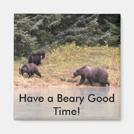 Imã Fotografia de alta definição de Madre Grizzly e 2