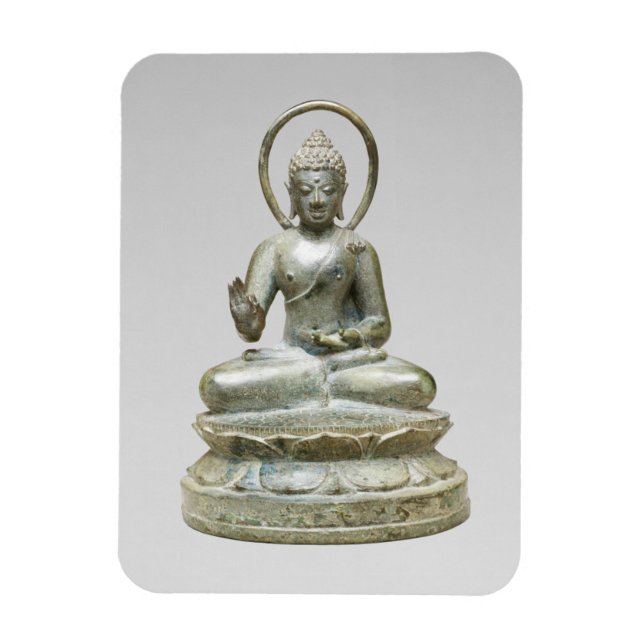 Ímã Fotografia de Belas Artes Silver Buddha (Vertical)