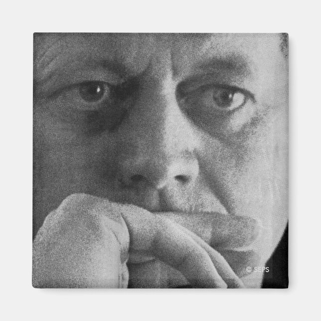 Imã Fotografia de John F. Kennedy (Frente)